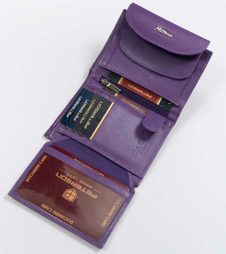 Dámské peněženky Dámská peněženka PTN RD 357 MCL M fialová jedna velikost