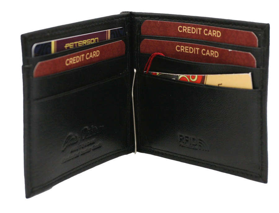 *Dočasná kategorie Dámská kožená peněženka PTN RD 250 GCL černá jedna velikost