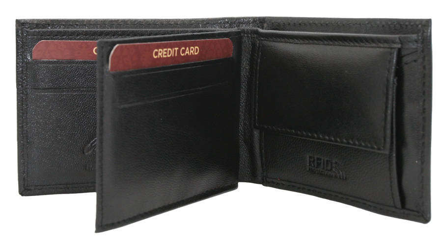 *Dočasná kategorie Dámská kožená peněženka PTN RD 280 GCL černá jedna velikost