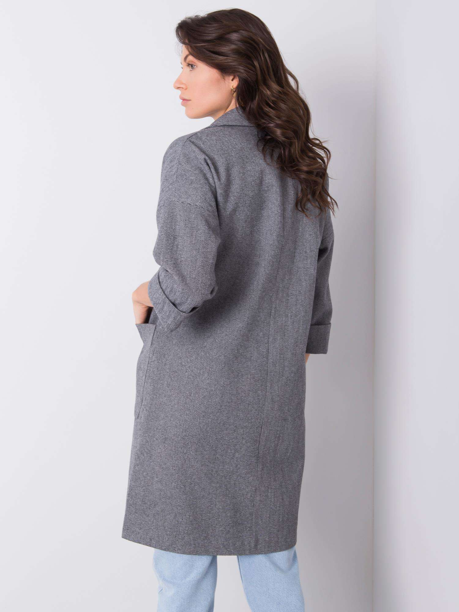 Dámský kabát EN tmavě šedý XL model 18505979 - FPrice