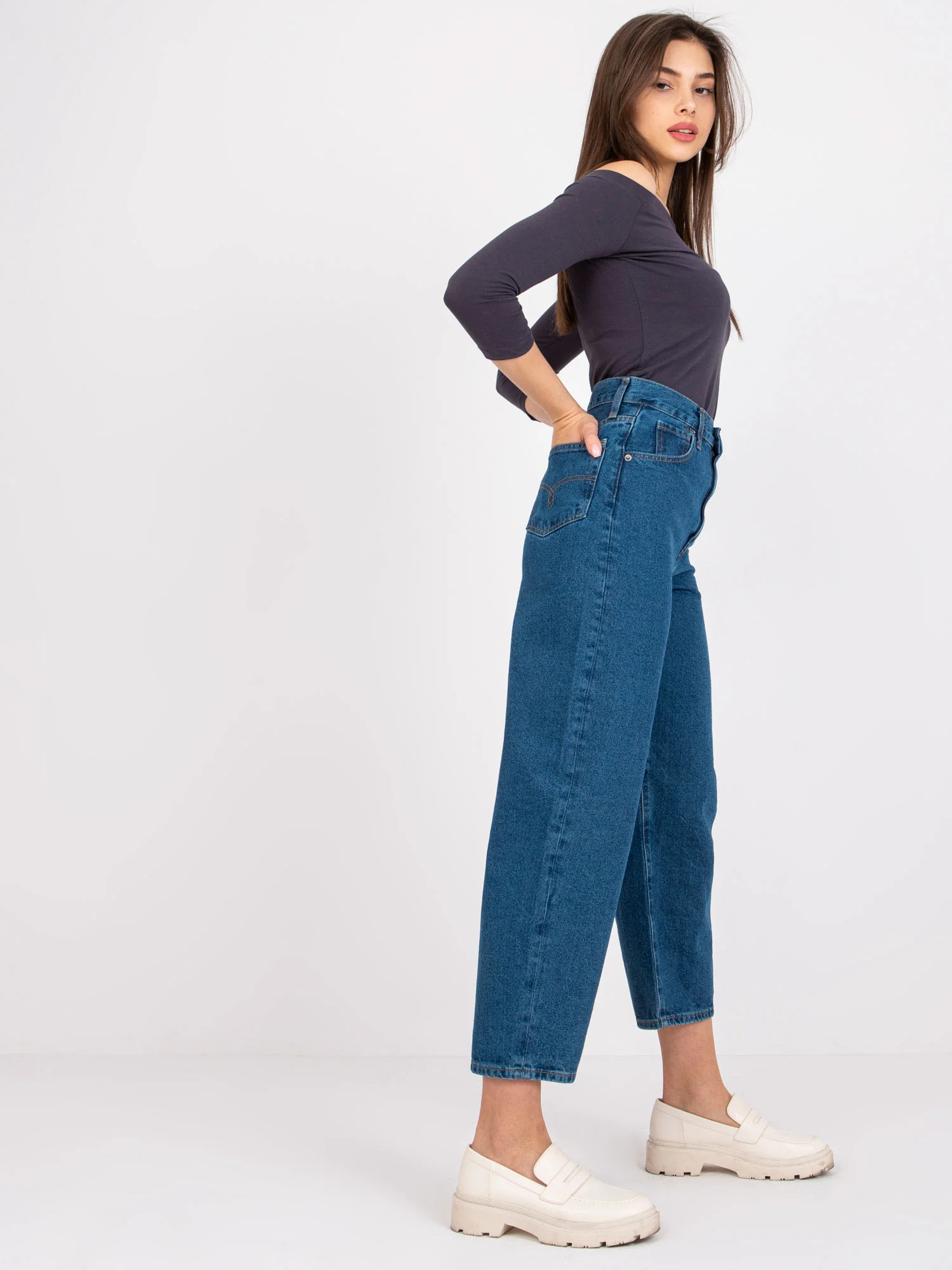 Džíny RO kalhoty SP model 17228490 tmavě modrá - FPrice 36 (obrázek 12)