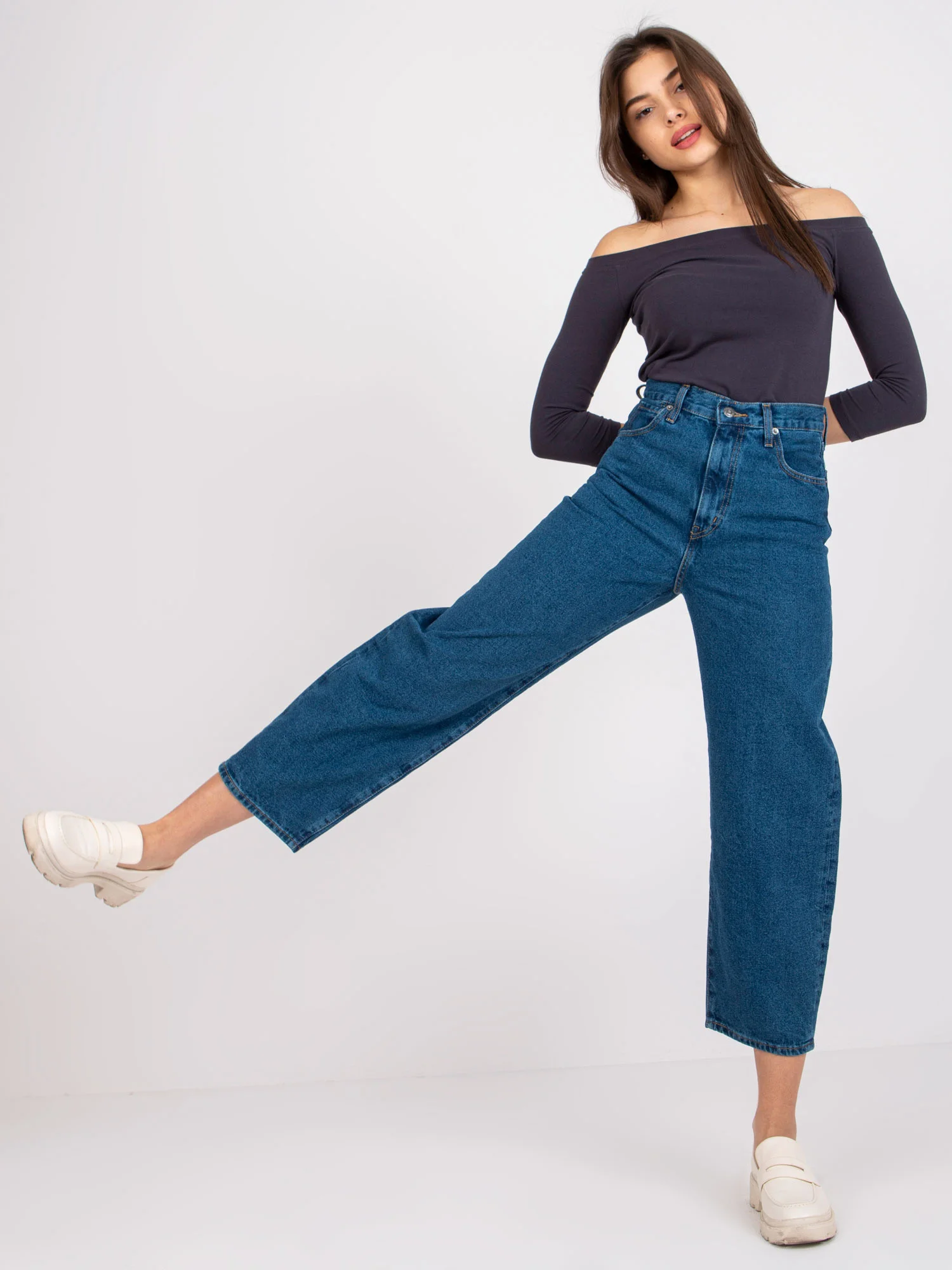 Džíny RO kalhoty SP model 17228490 tmavě modrá - FPrice 36 (obrázek 8)