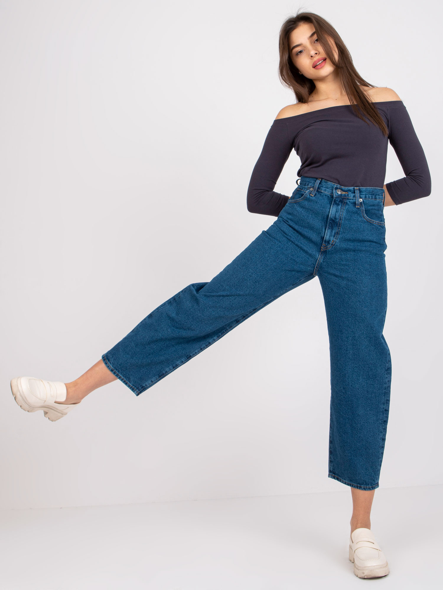 Džíny RO kalhoty SP model 17228490 tmavě modrá - FPrice 36 (obrázek 7)