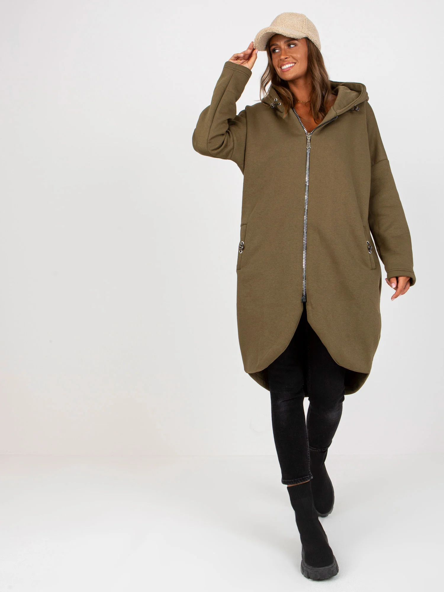 Blúzka RV BL 4858 1.99P khaki S/M