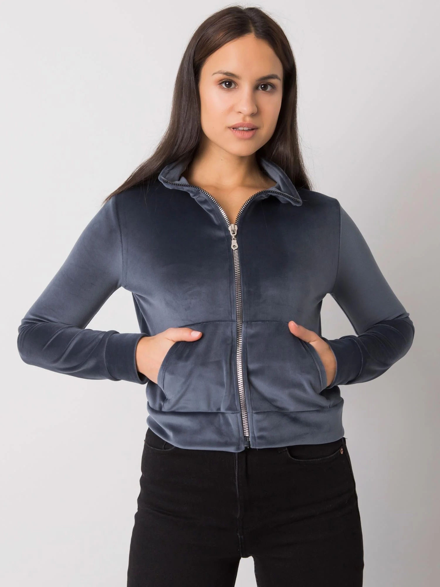 Mikina RV BL 7303.98P tmavě šedá L/XL