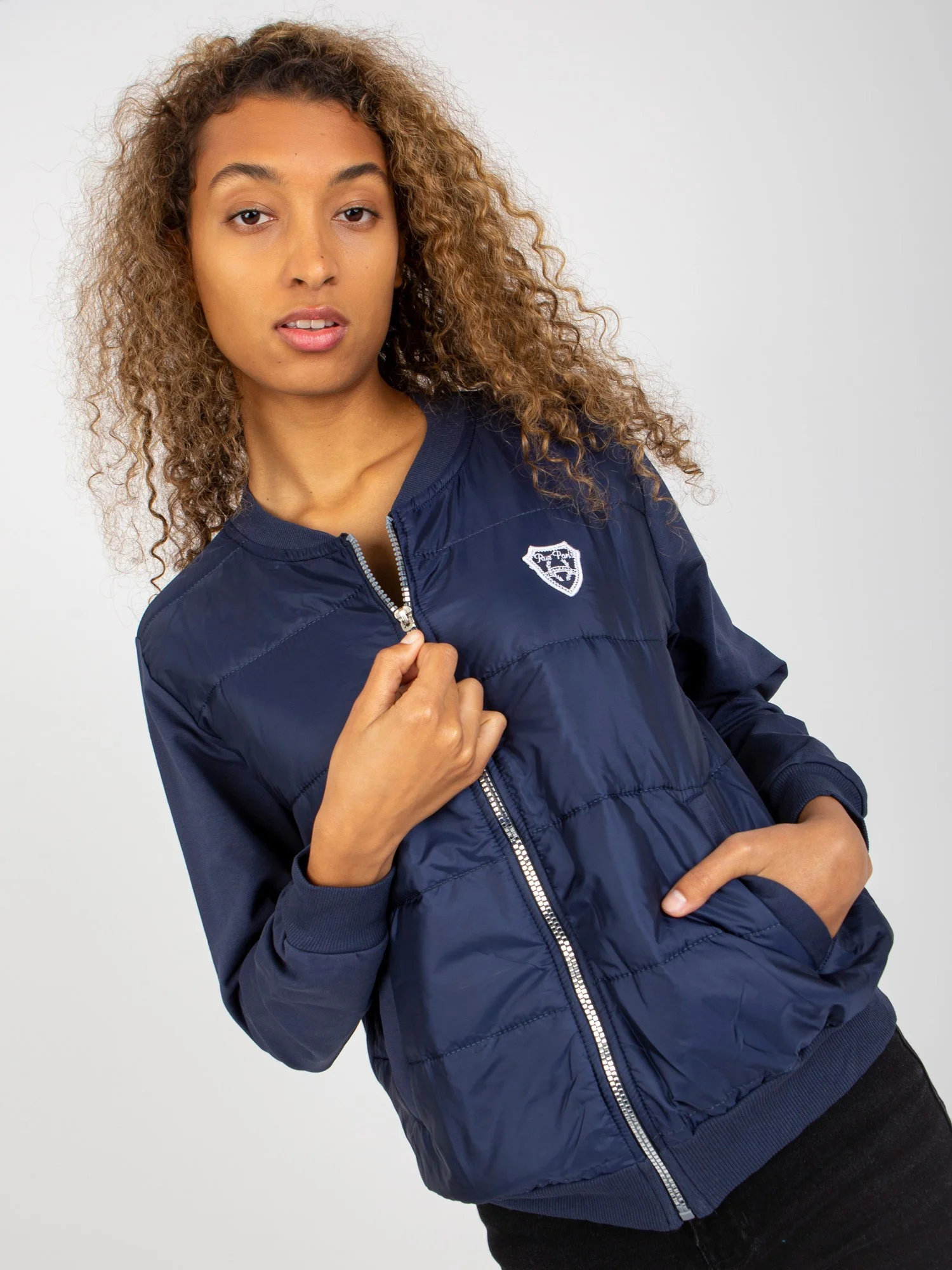 Mikina RV BL 8229.69P tmavě modrá L/XL