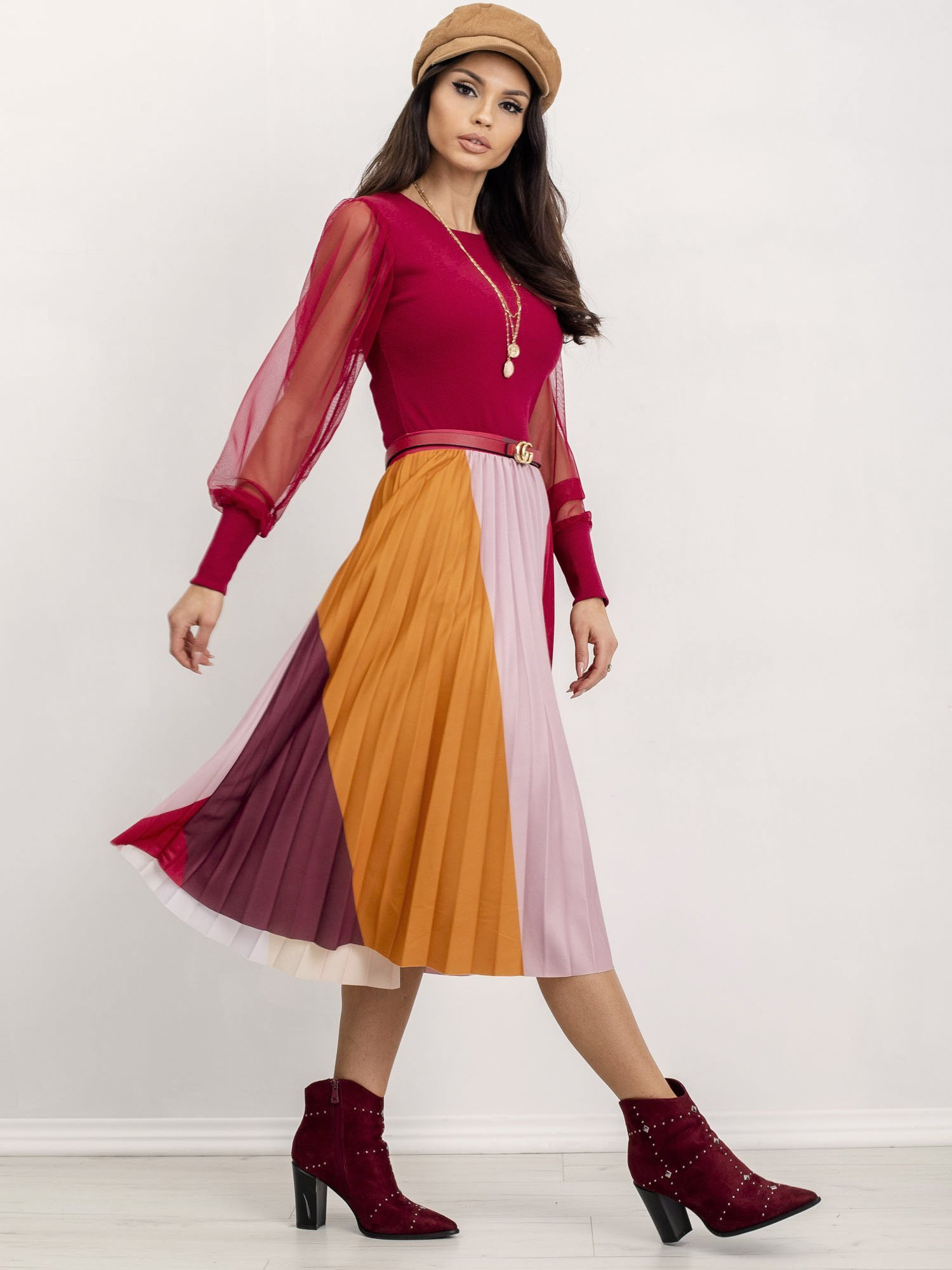 Blúzka RV BZ 5192.16 bordová XL