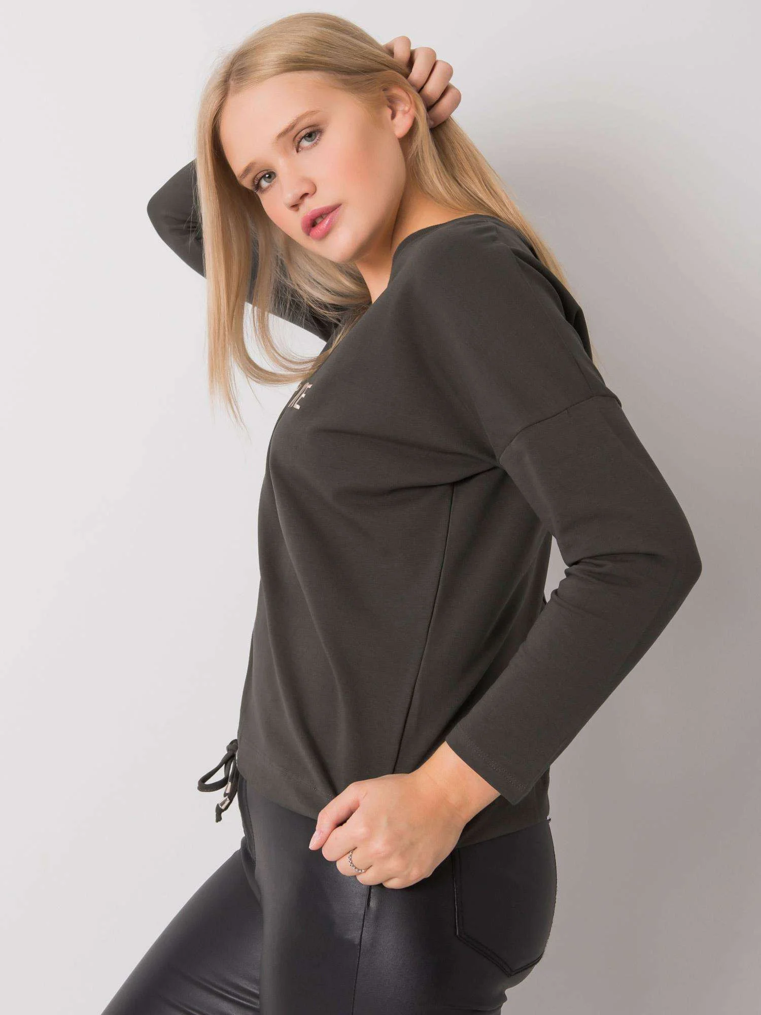 Halenka RV BZ 7141.22 tmavá khaki jedna velikost (obrázek 12)