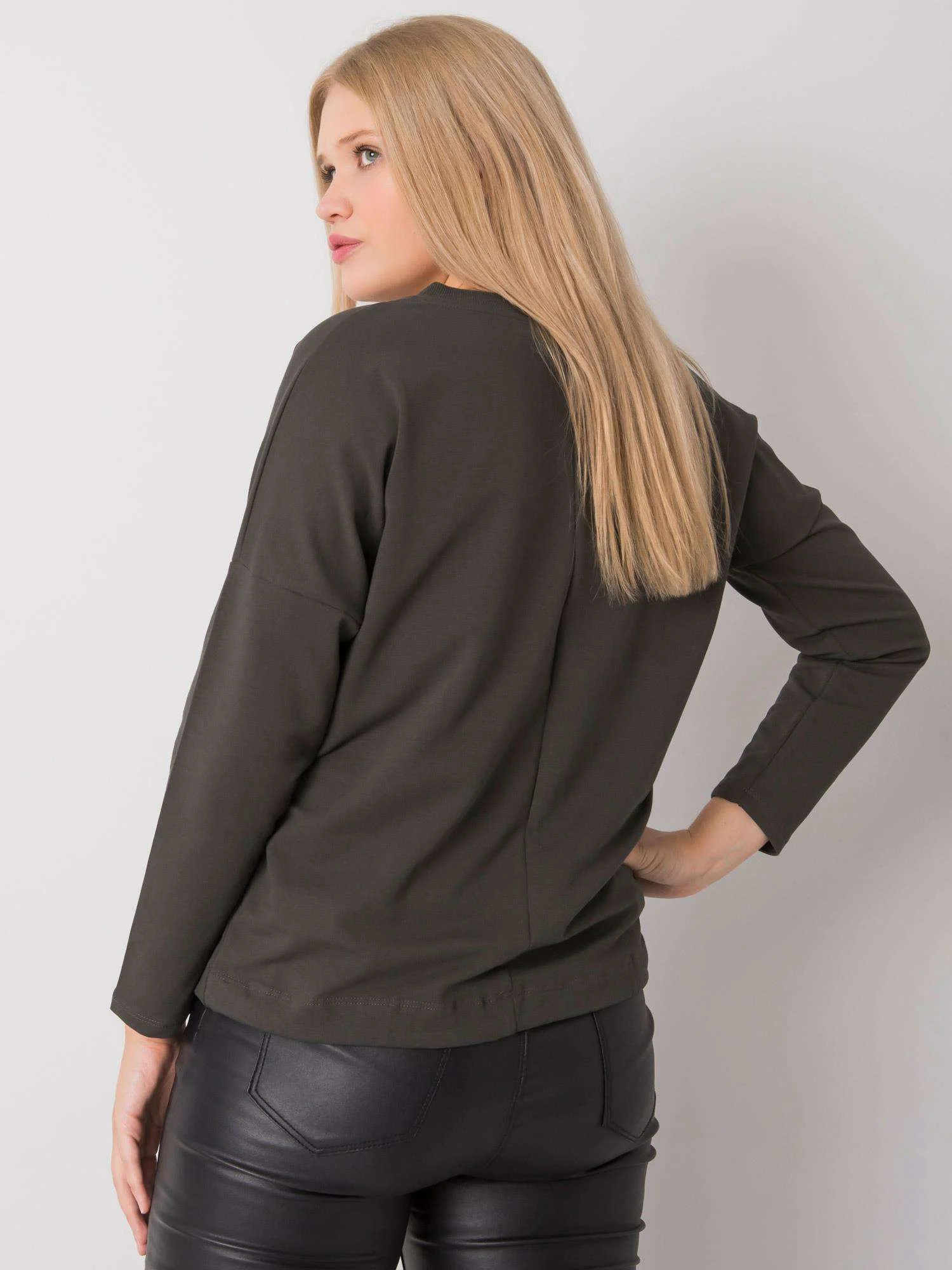 Halenka RV BZ 7141.22 tmavá khaki jedna velikost (obrázek 3)