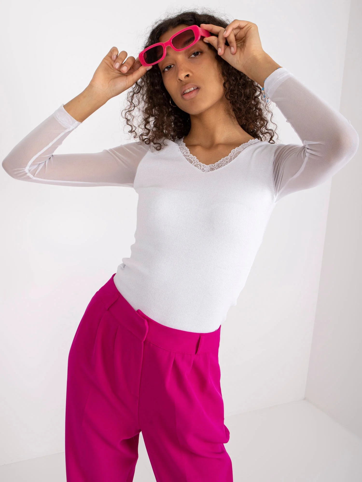 Halenka RV BZ 7839.88P bílá L