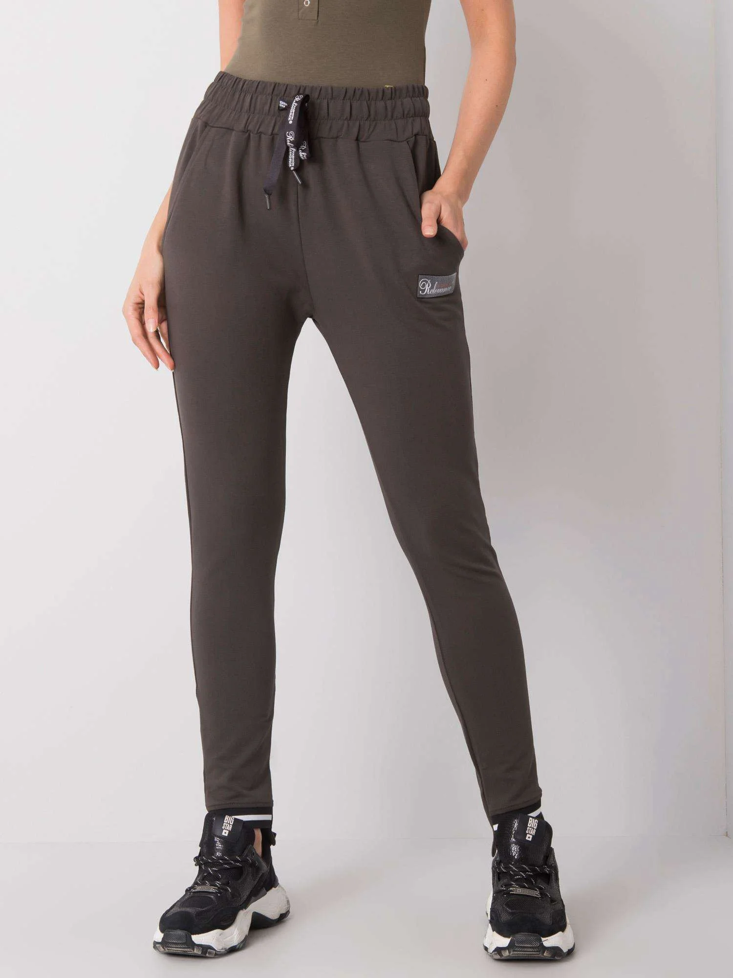 Tepláky RV DR 5773.18X tmavá khaki S (obrázek 6)