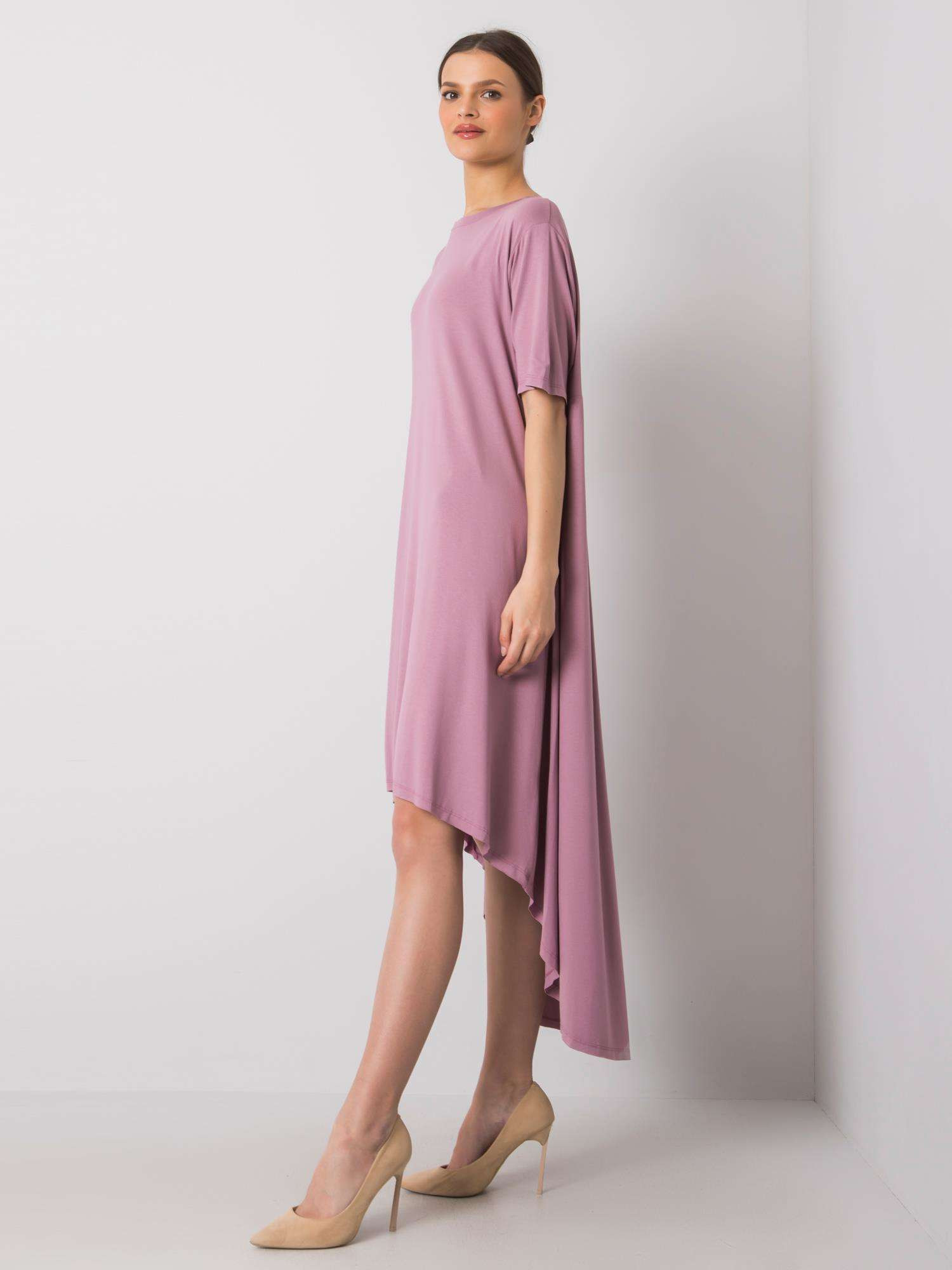 RV SK šaty model 17338795 tmavě růžová S/M - FPrice