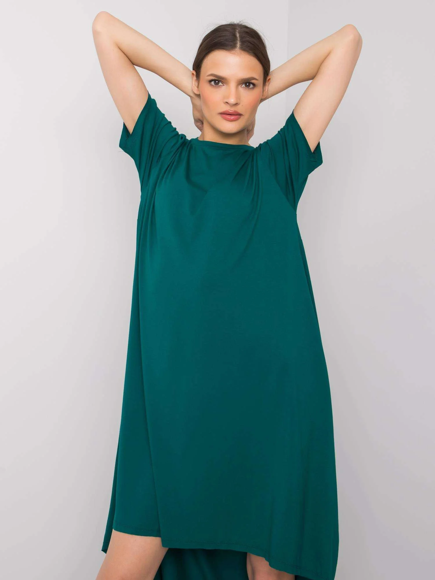 RV SK šaty R4889.09 tmavě zelená S/M (obrázek 10)