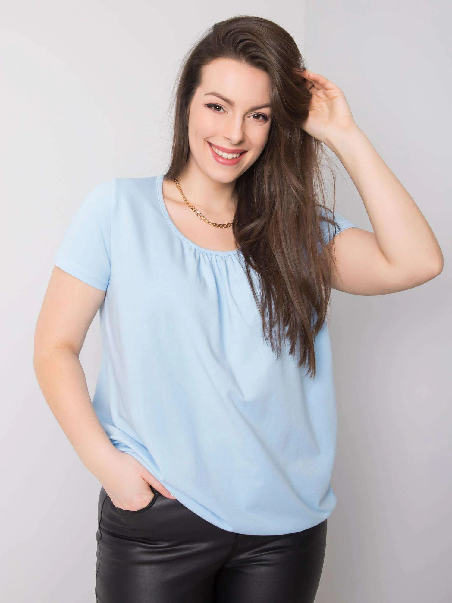 Tričko RV TS 6320.85P světle modrá 4XL (obrázek 20)