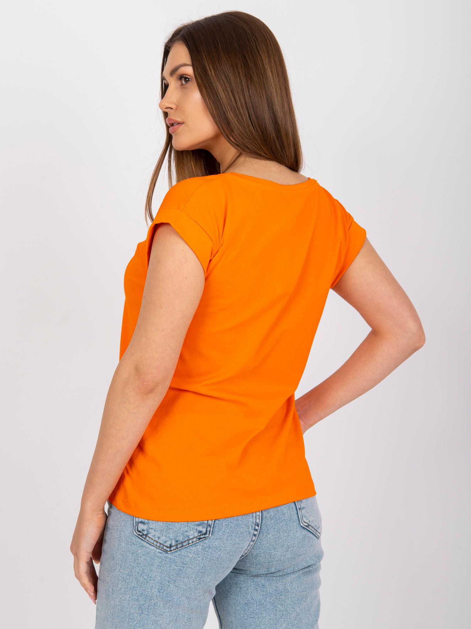 Tričko RV TS 7543.12x oranžová XL
