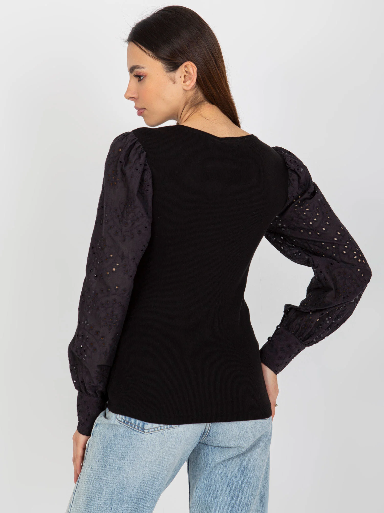 Dámská halenka TW BZ OB 046.62P černá - FPrice XL (obrázek 6)