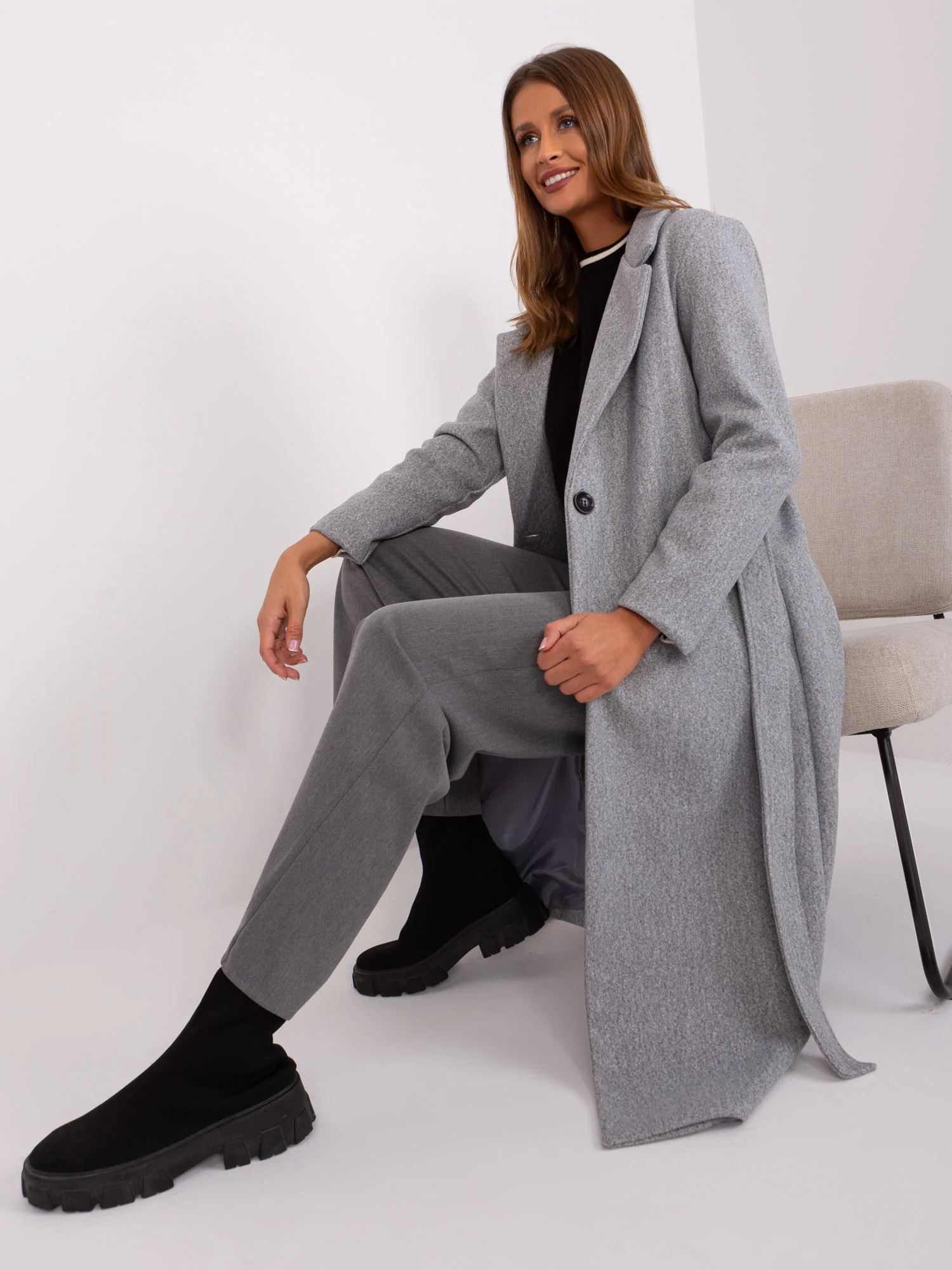 Kabát TW CZ BI 5312 1.31 šedá XL (obrázek 12)