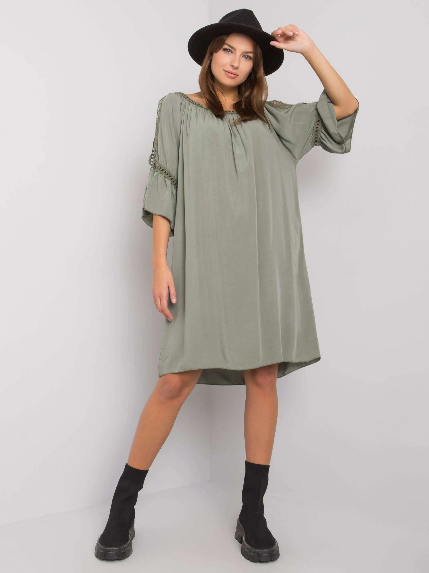Šaty TW SK BI 82314.48 khaki S (obrázek 6)