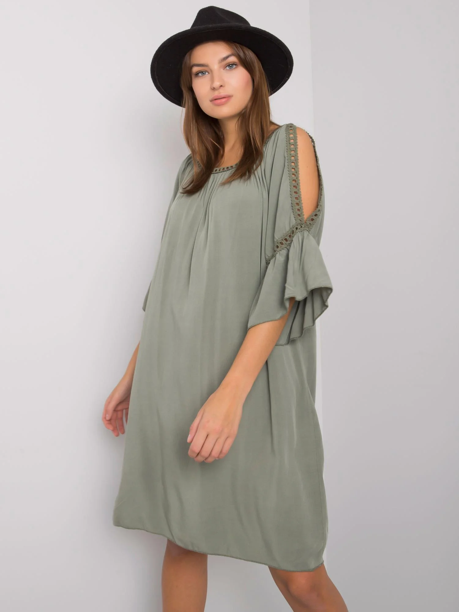 Šaty TW SK BI 82314.48 khaki S (obrázek 8)