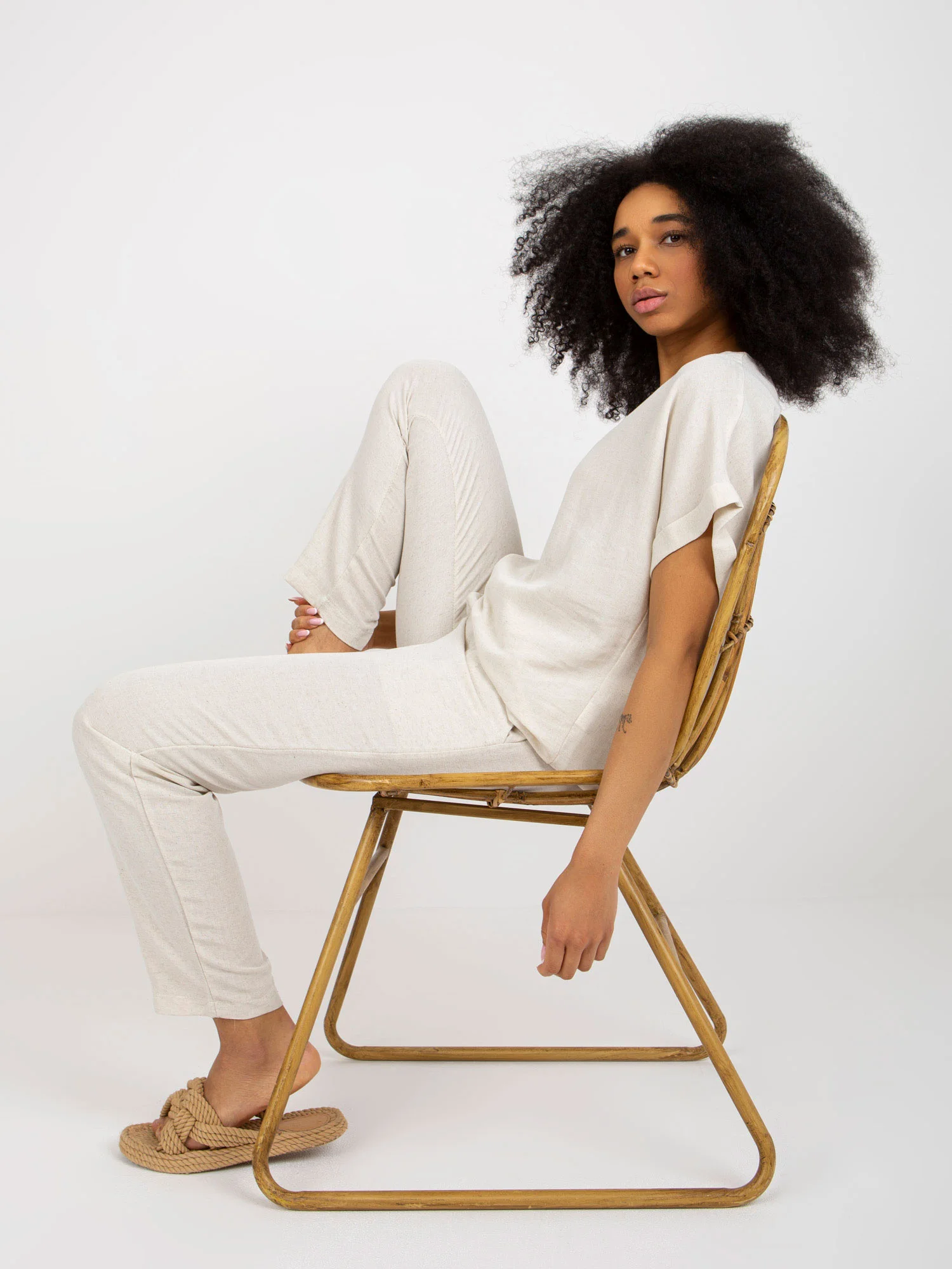 Sada WN KMPL VE41/42.05 světle béžová L