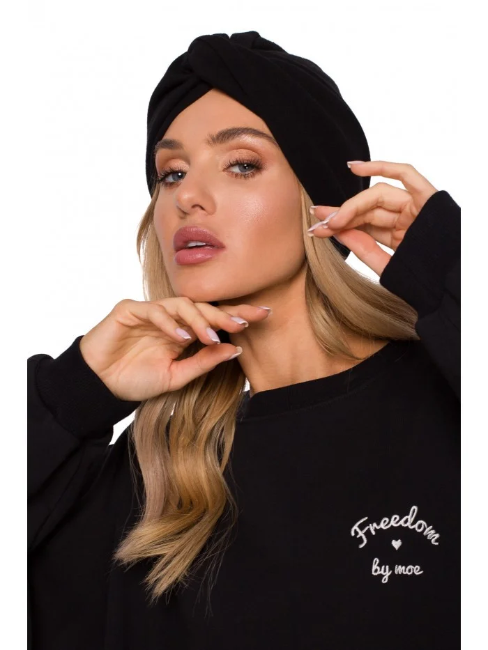 M601 Turban - černý EU UNI (obrázek 3)