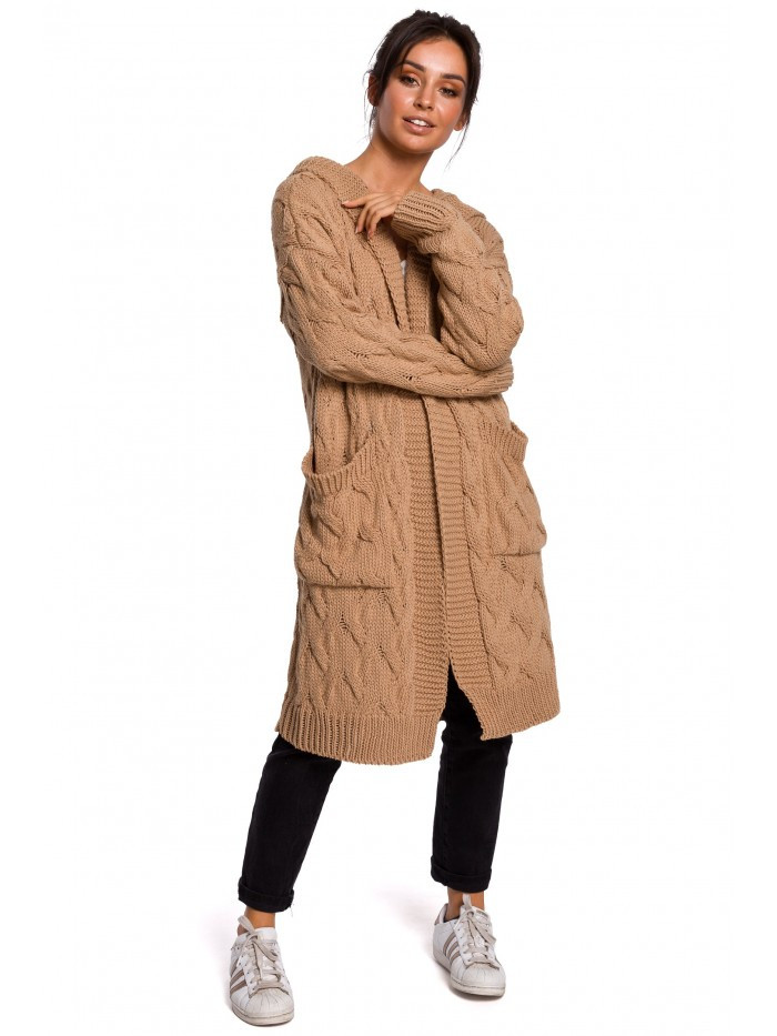 Pletený svetr s kapucí - EU S/M model 18002146