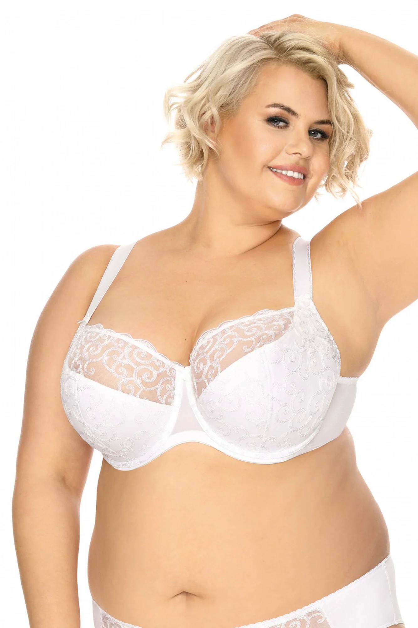 Goldie 899M Maxi biela podprsenka - Gaia 80 J