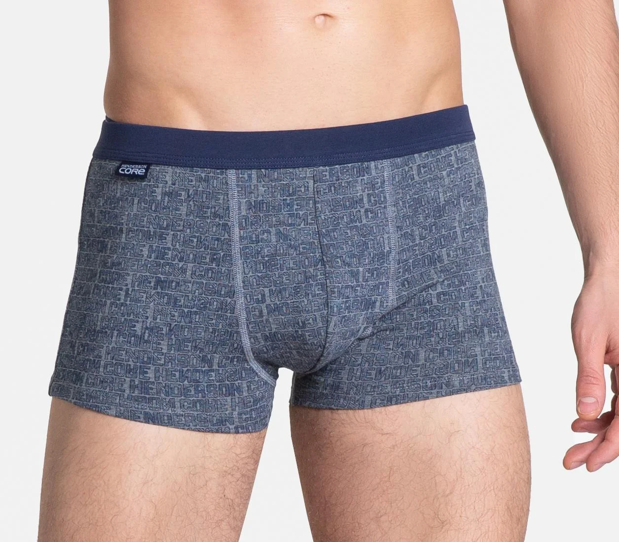 Boxerky Omen 38291-MLC Sada 2 kusů námořnická modrá a šedá - Henderson XXL (obrázek 4)