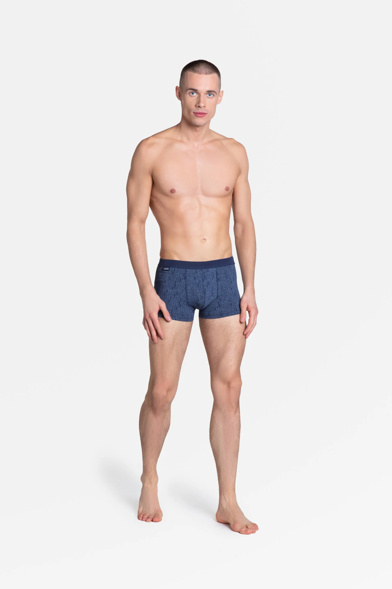 Boxerky Omen 38291-MLC Sada 2 kusů námořnická modrá a šedá - Henderson XXL (obrázek 8)