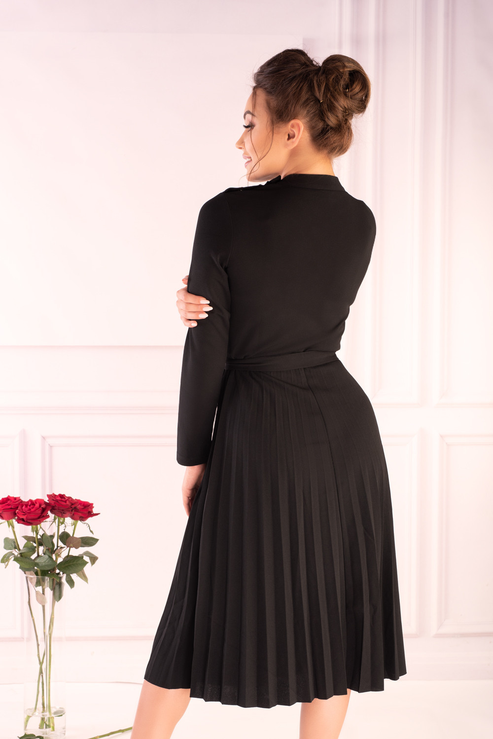 Hamien Černé šaty - Merribel XL