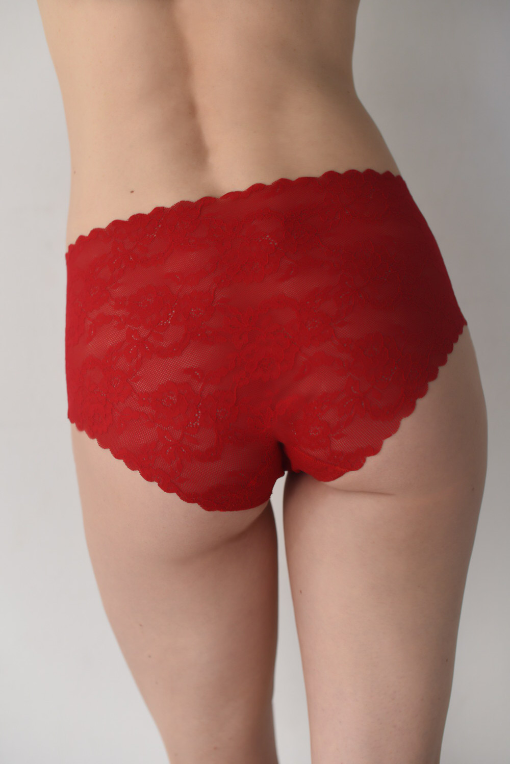 Dámské kalhotky Bellie Maxi červené - Julimex XL