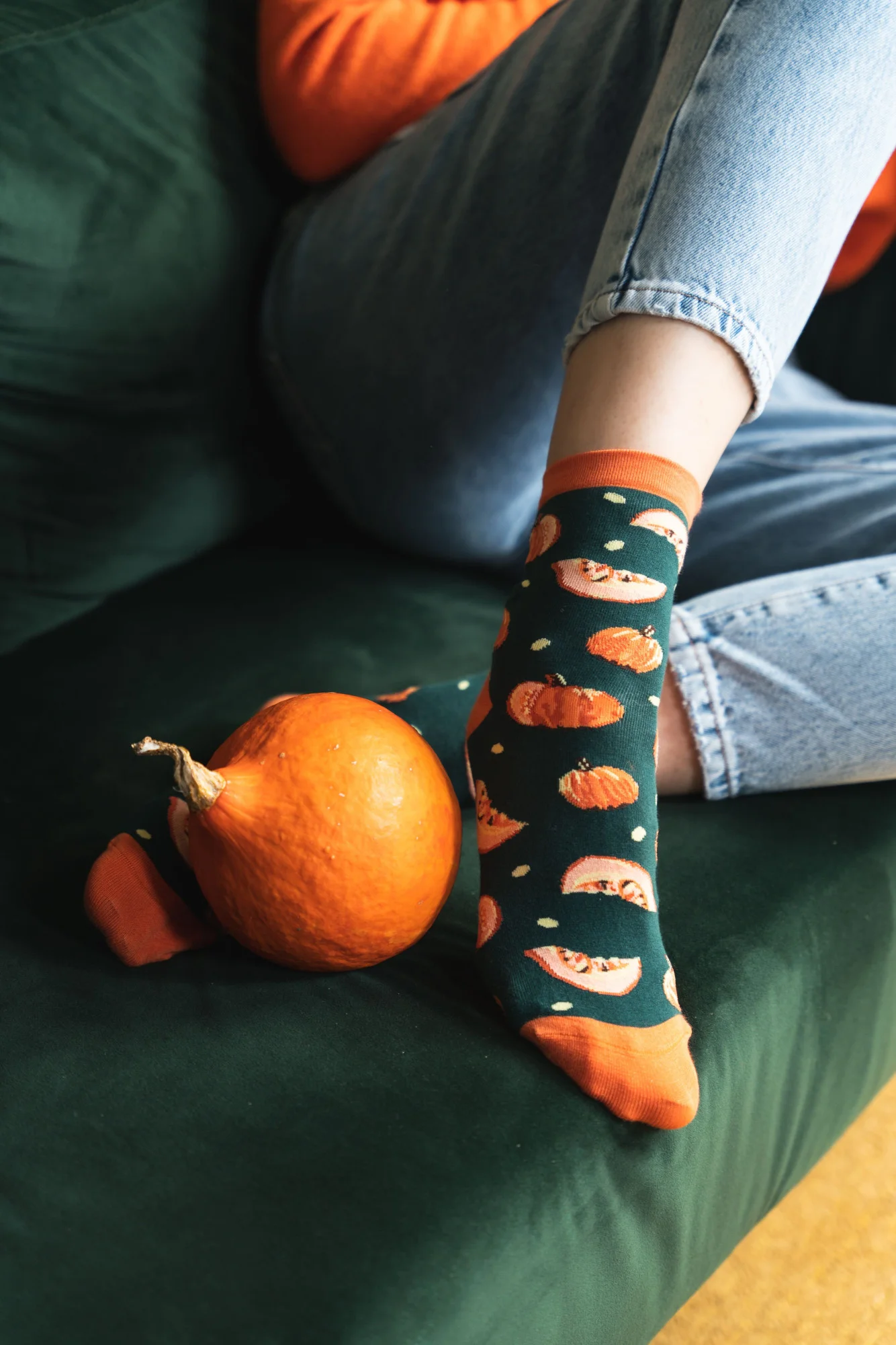 Ponožky 159-079 Green - Steven 35/37