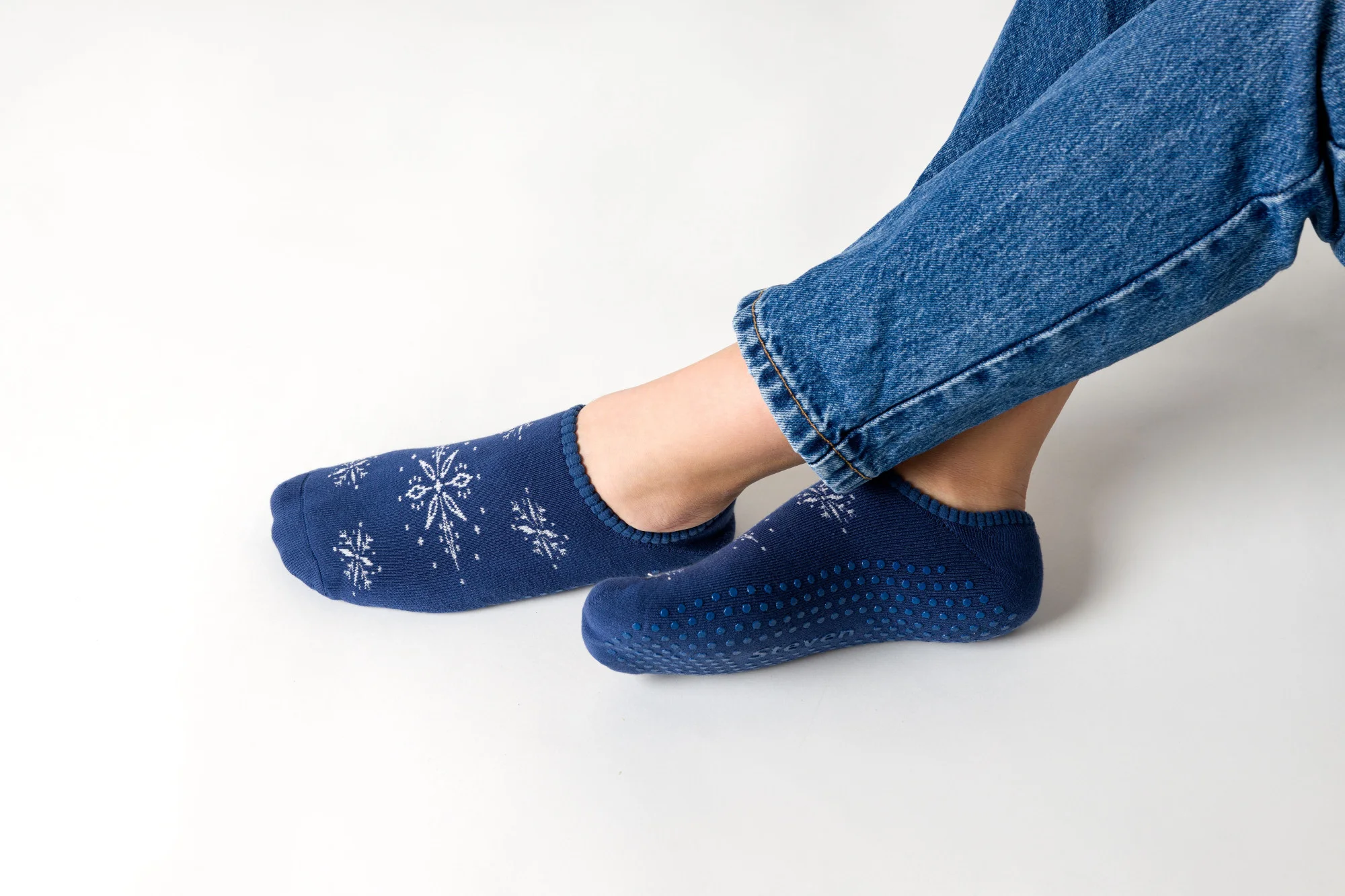 Ponožky 132-035 Džínsy - Steven 35/37