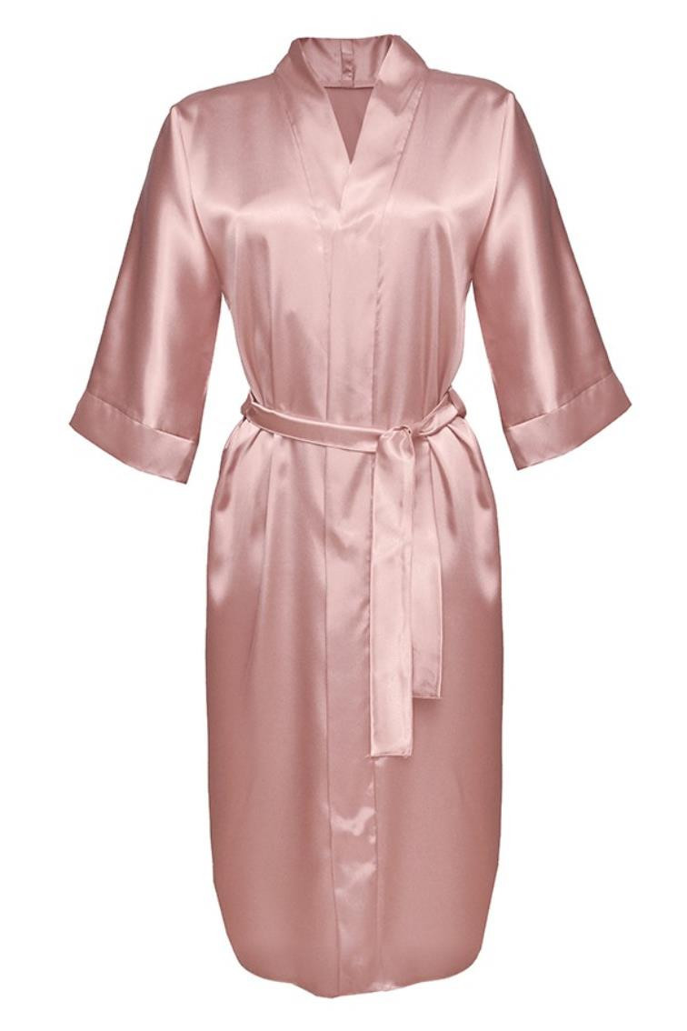 DKaren Housecoat 115 Pink XL růžová