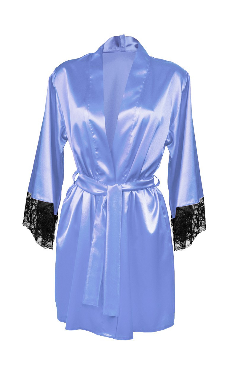 Housecoat model 18226788 Light Blue - DKaren Velikost: XL, Barva: světle modrá