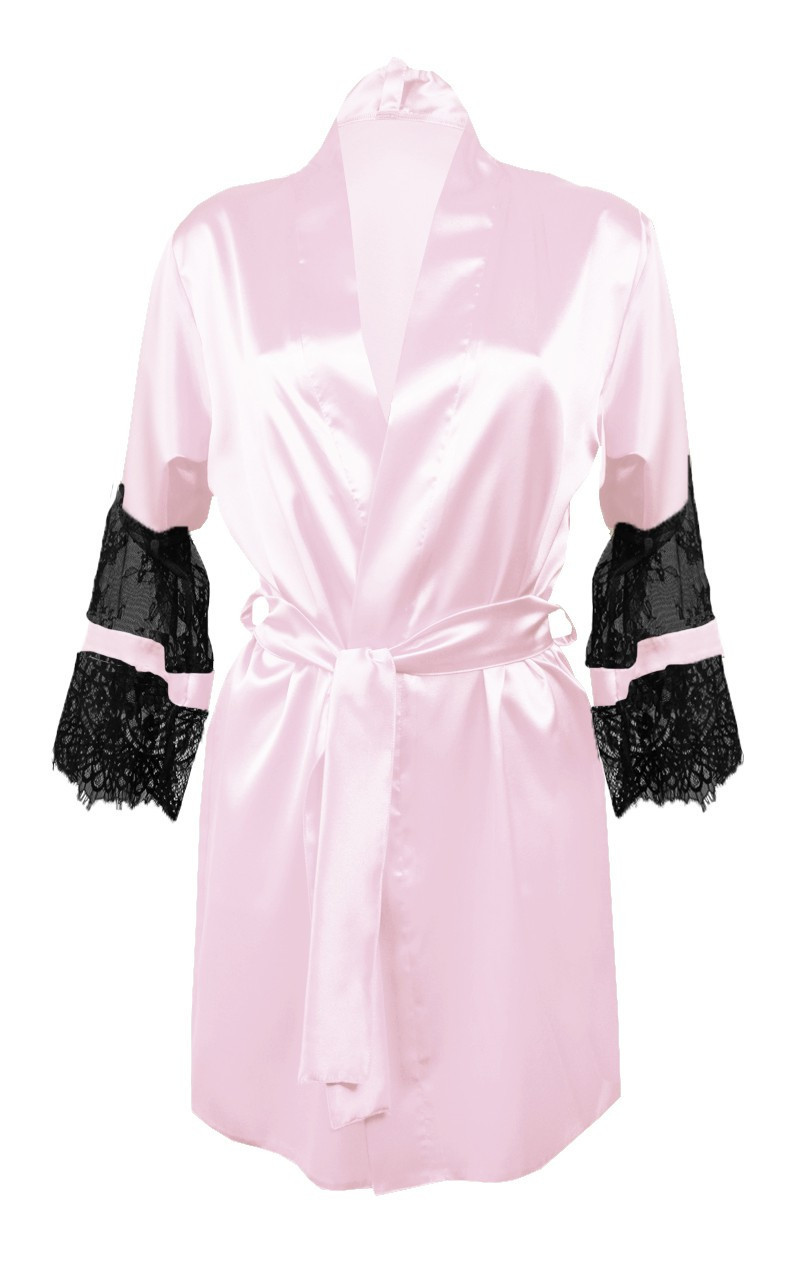 Dámský župan DKaren Housecoat Beatrice Pink 2XL růžová