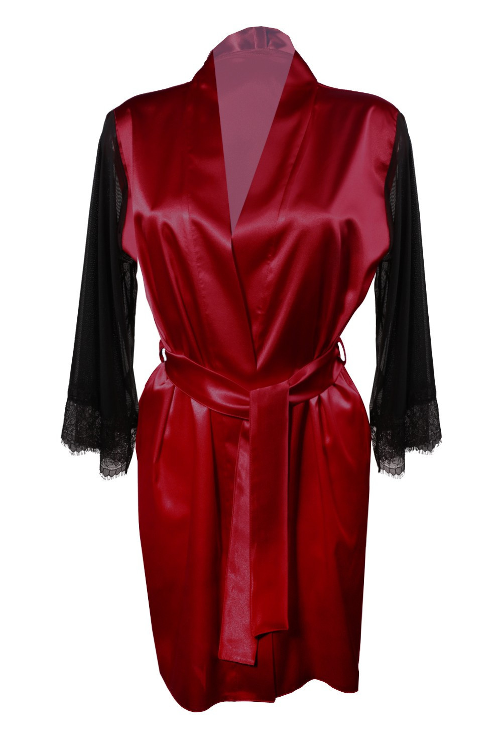 Housecoat model 18227242 Crimson M Crimson - DKaren