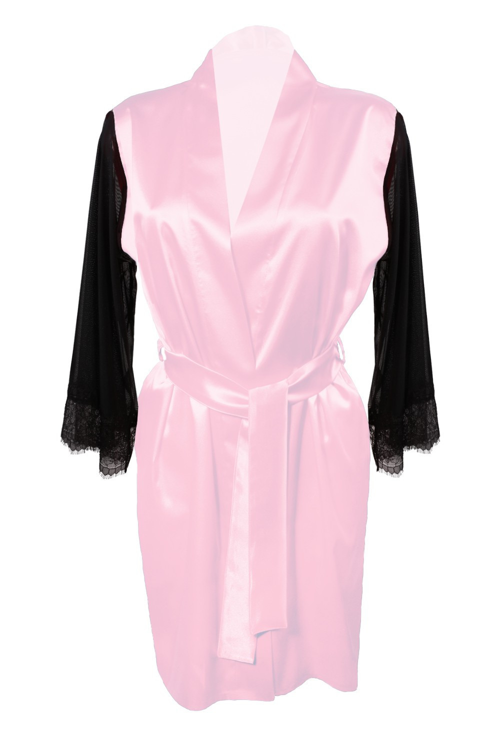 Housecoat model 18227289 Pink - DKaren Velikost: 2XL, Barva: růžová