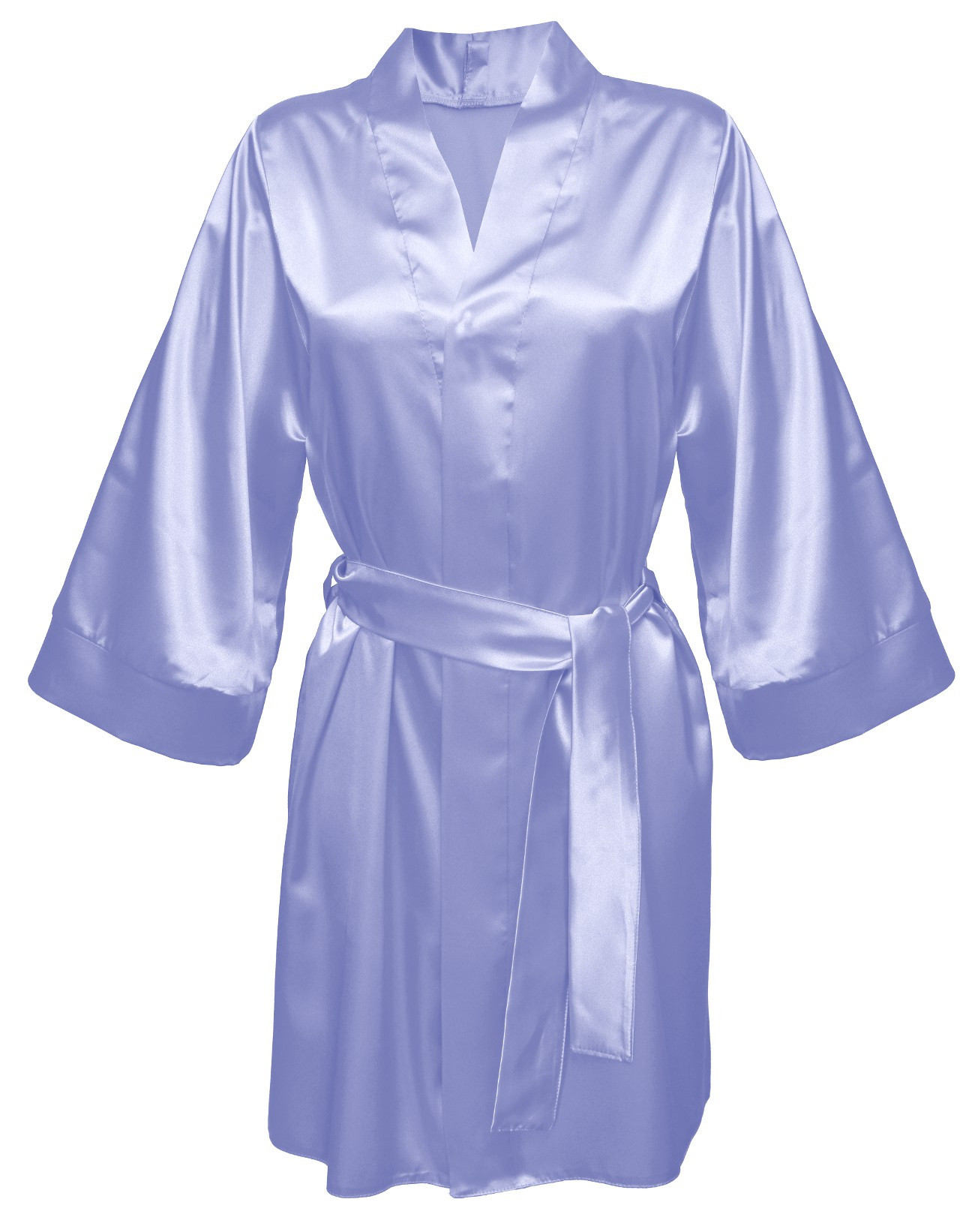 DKaren Housecoat Candy Light Blue Velikost: S, Barva: světle modrá