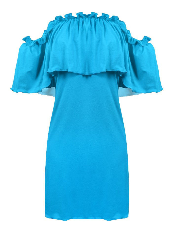 DKaren Slip Holly Turquoise Velikost: XL, Barva: tyrkysová