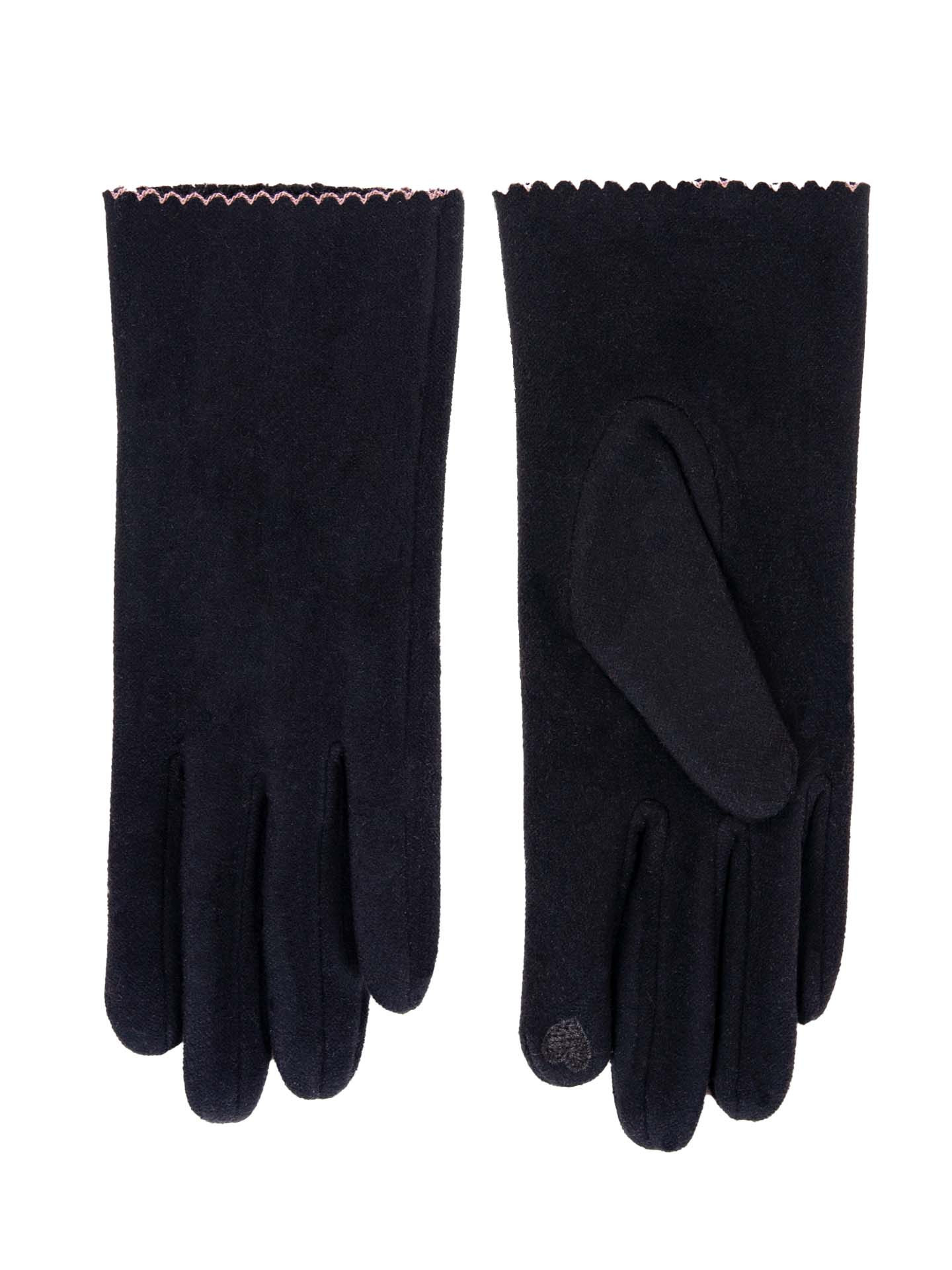 Levně Dámské rukavice model 16709504 Black 24 - Yoclub
