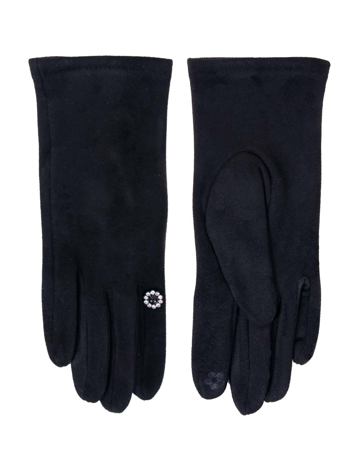 Levně Dámské rukavice model 16709508 Black 23 - Yoclub