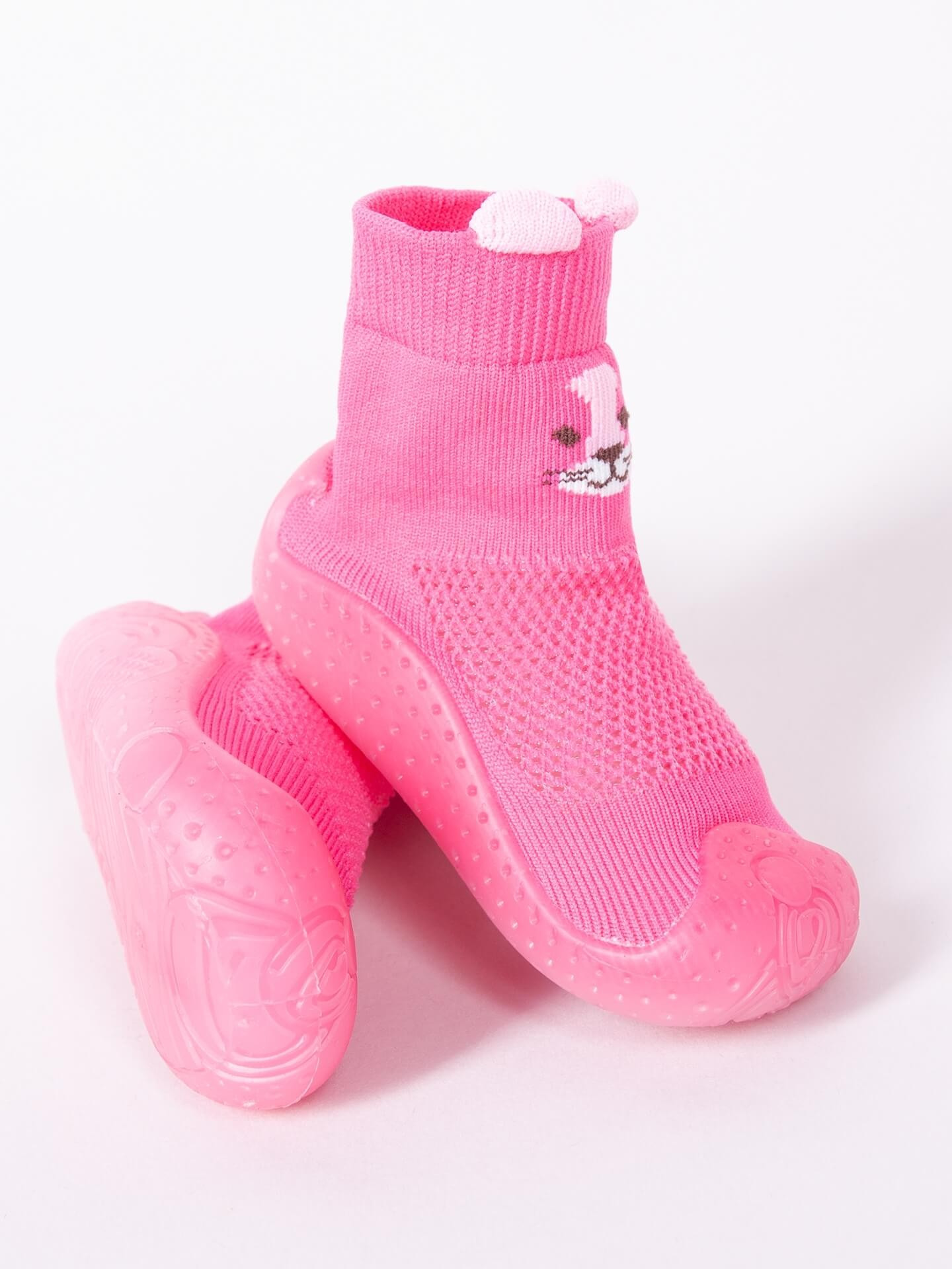 Dětské dívčí ponožky s podrážkou Pink 22 model 17209741 - Yoclub