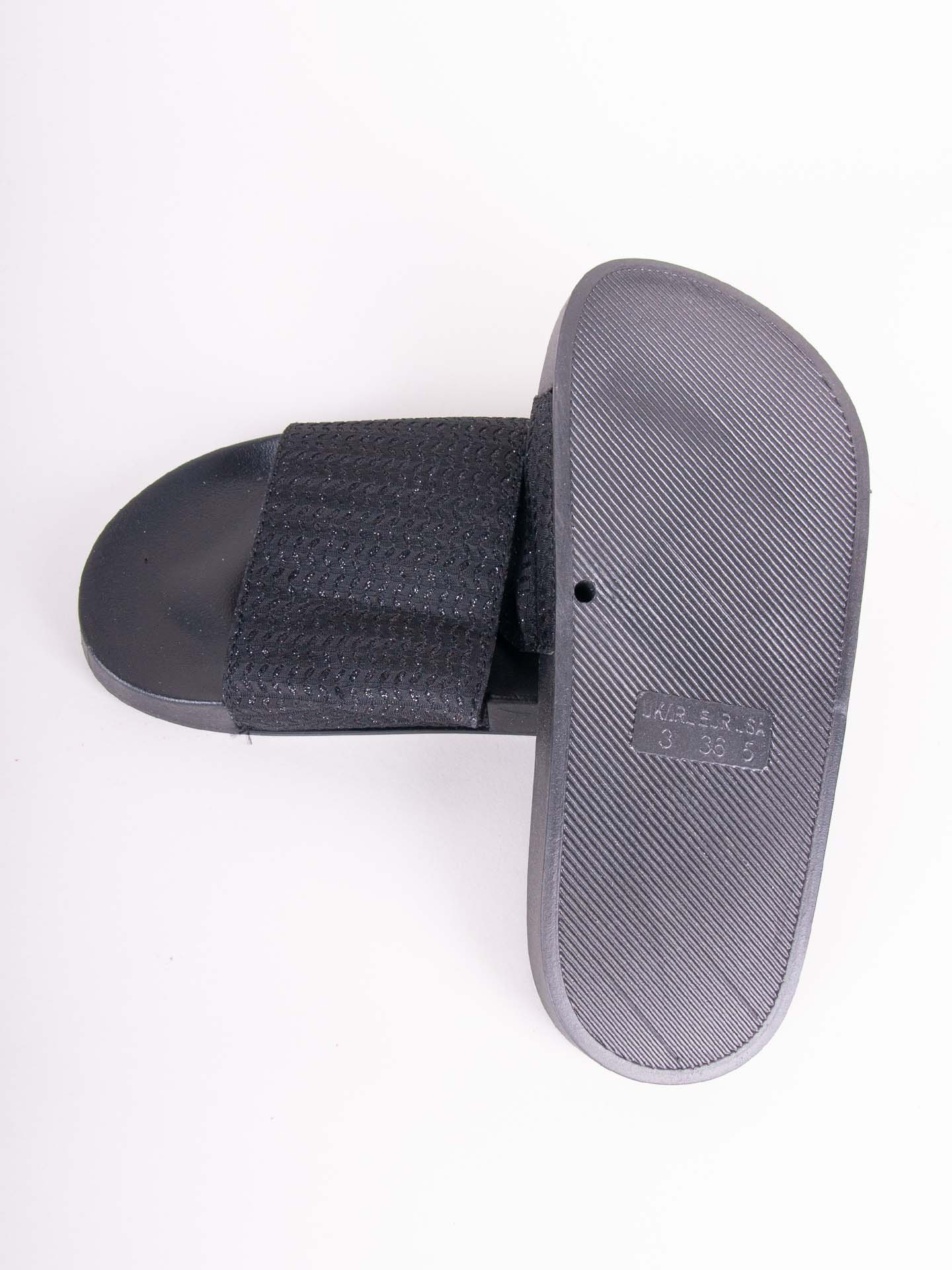 Yoclub Dámské sandály Slide OKL-0086K-3400 Black 36