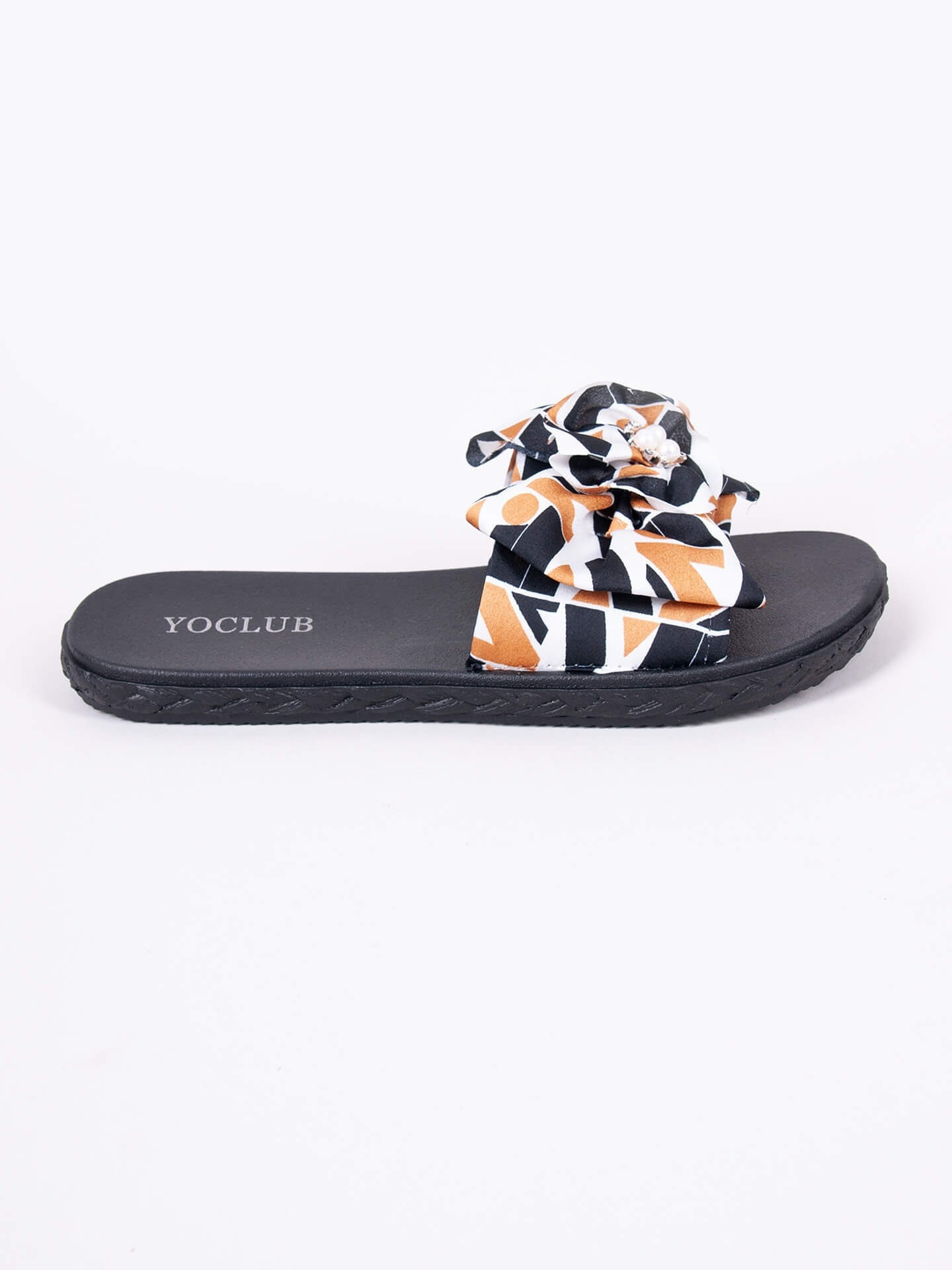 Yoclub Dámské sandály Slide OKL-0080K-3400 Black 36