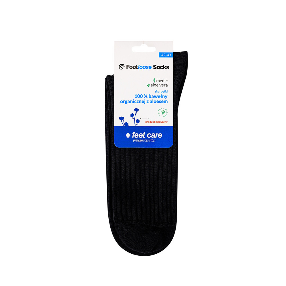 Ponožky bavlněné s model 18088541 černé 42/43 - Bratex