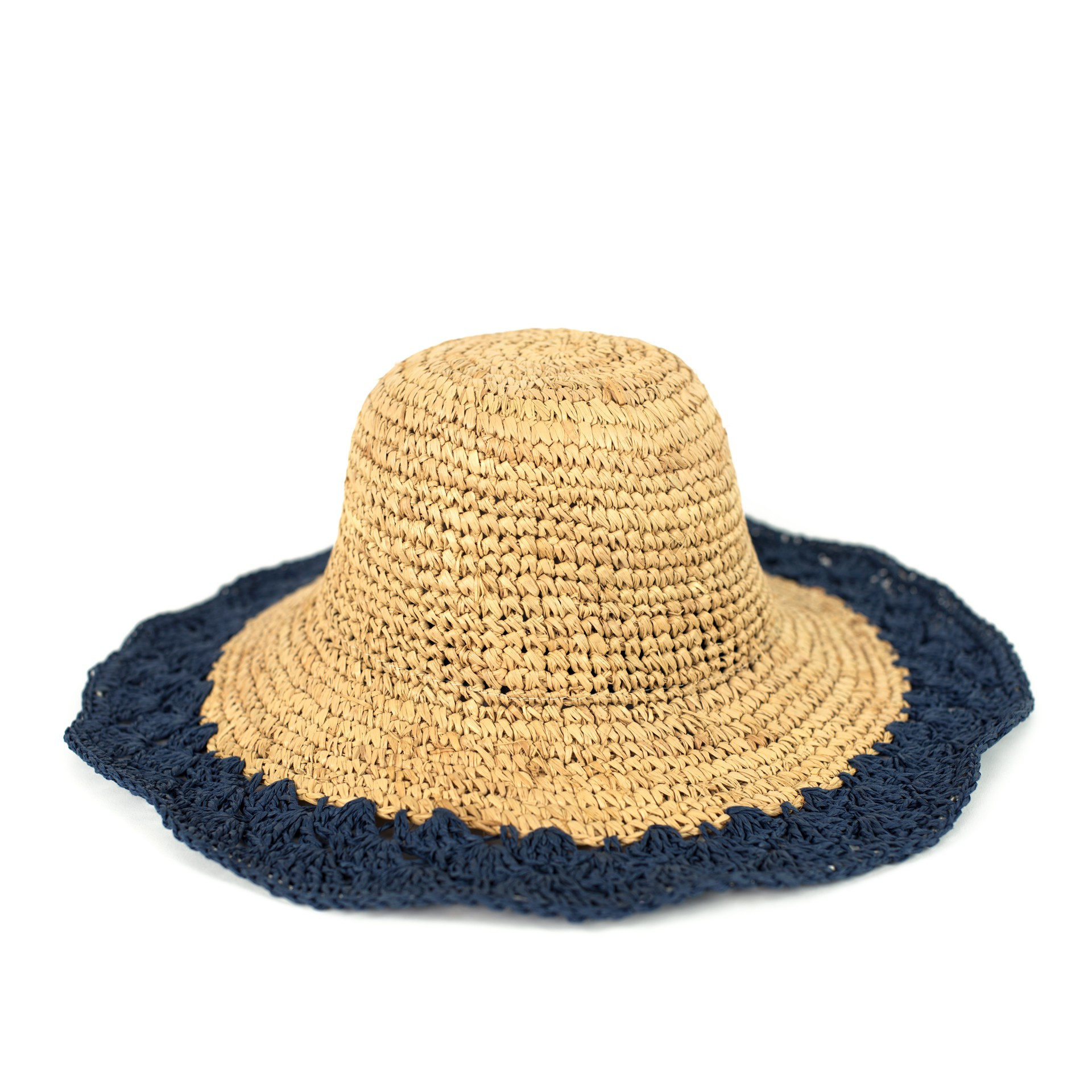 Dámsky klobúk Art Of Polo Hat sk21156-6 Beige/Navy Blue UNI