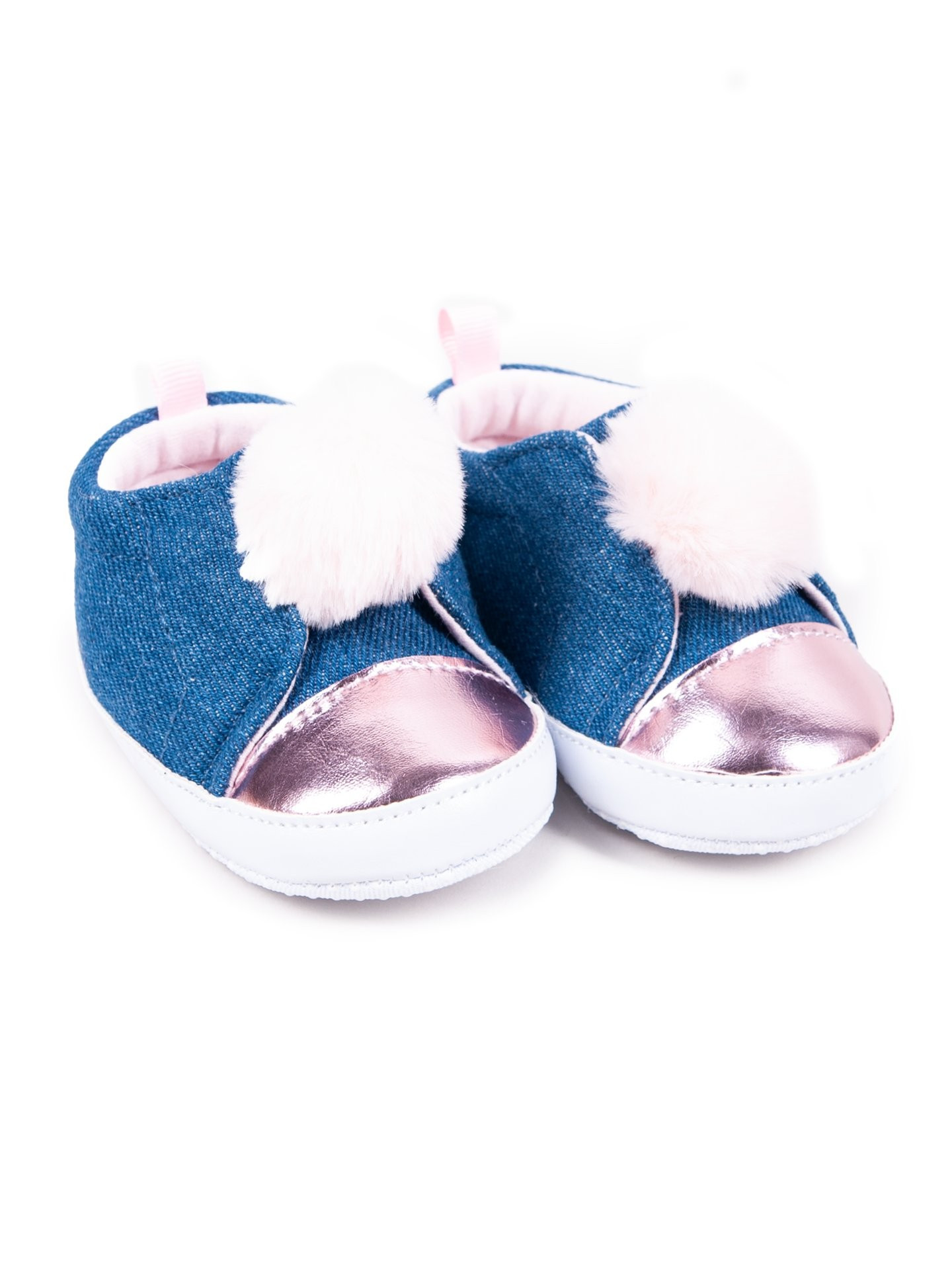 Dětské dívčí boty model 17296702 Denim 39 měsíců - Yoclub