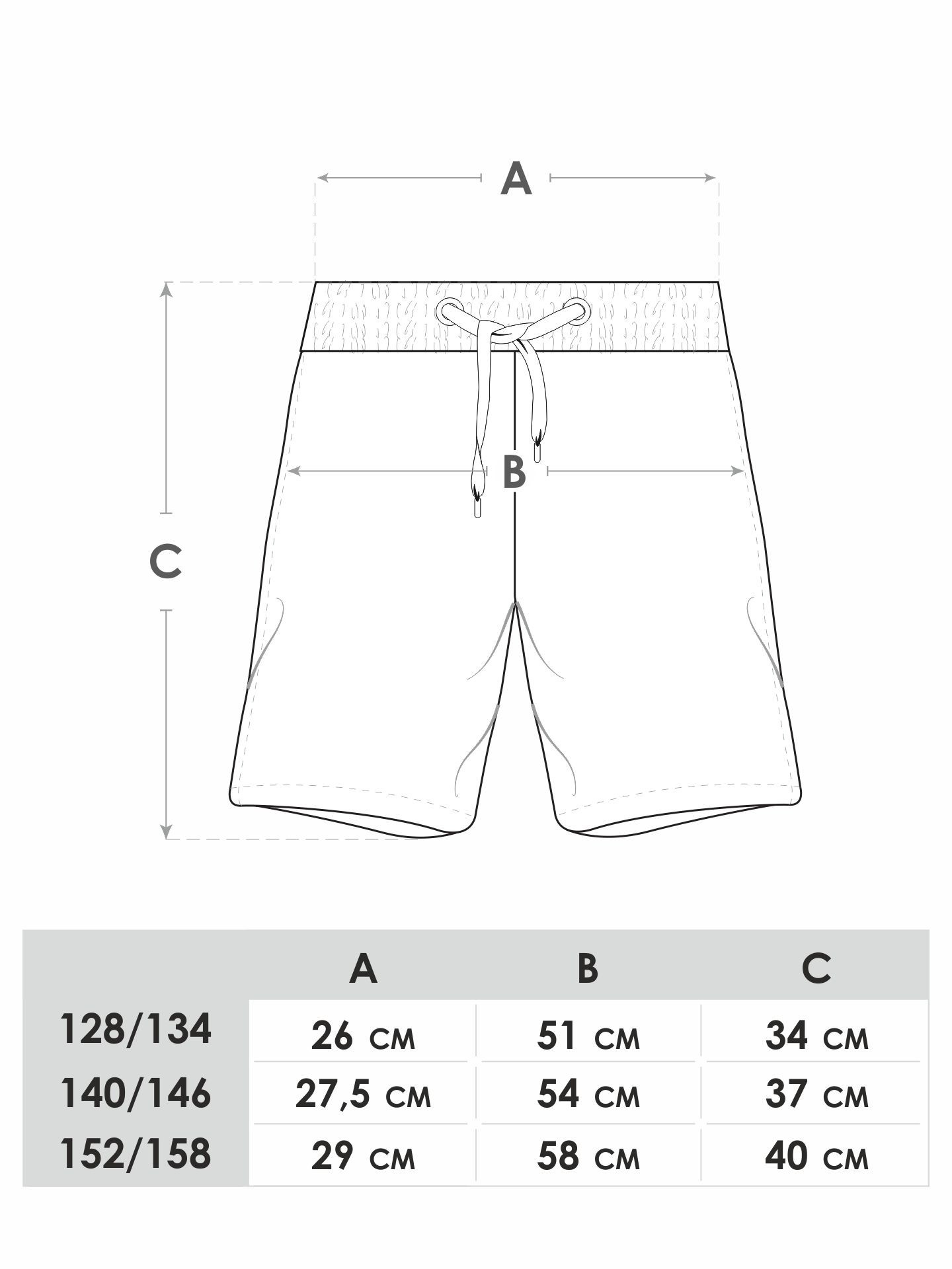 Yoclub Chlapecké plážové šortky LKS-0040C-A100 Black 128-134