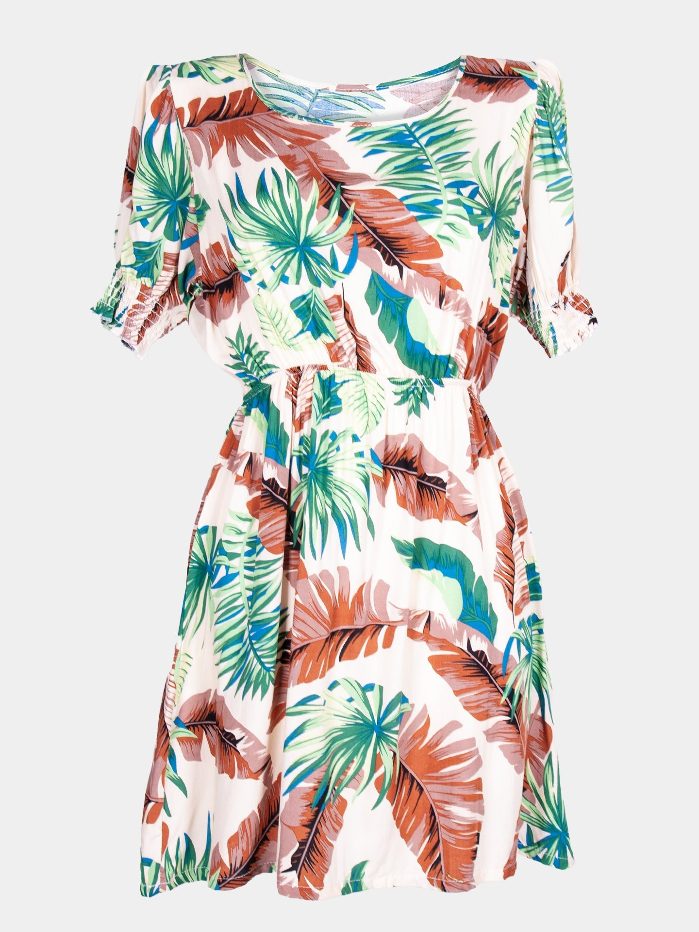 Dámské krátké letní šaty model 17399687 Multicolour M/L - Yoclub
